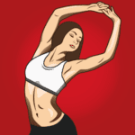 stretching exercise android logo