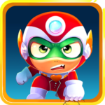 superhero junior android games logo