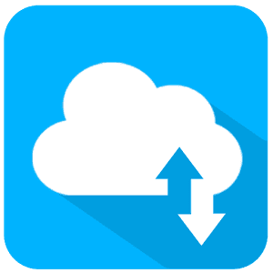 sync contact calendar cloud logo