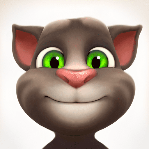 talking tom cat logo