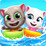 talking tom pool logo