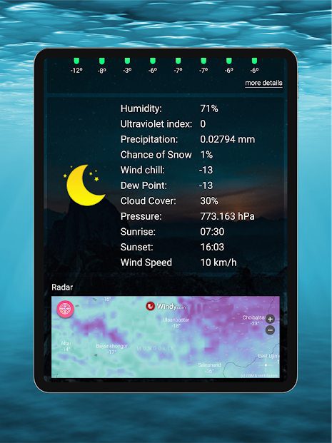 Weather Forecast Pro – No Ads – 날씨 예보 프로 – 광고 없음 (프로) 1.0.0 15