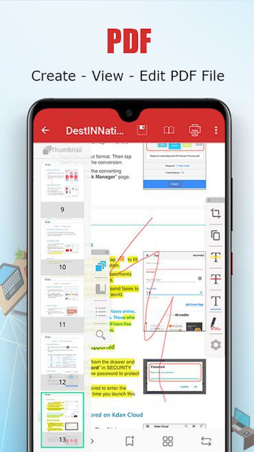 ES Office Document – Word Office, XLS, PDF Reader – ES 오피스 문서 – 워드 오피스, XLS, PDF 리더 4.7.20 3