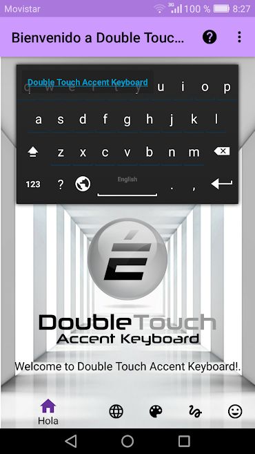 Double Touch Accent Keyboard – Accents Keyboard – 더블 터치 악센트 키보드 – 악센트 키보드 1.0 8