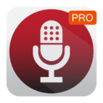 voice recorder pro android logo