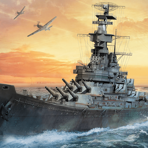WARSHIP BATTLE:3D World War II - 전함 전투: 3D 제2차 세계 대전 3.8.7 1 warship battle3d world war ii logo