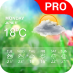 weather live pro android logo