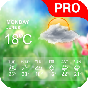 weather live pro android logo