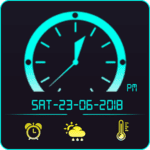 world clock android logo