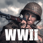 world war heroes logo