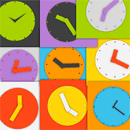 wow kitkat clock widgets logo